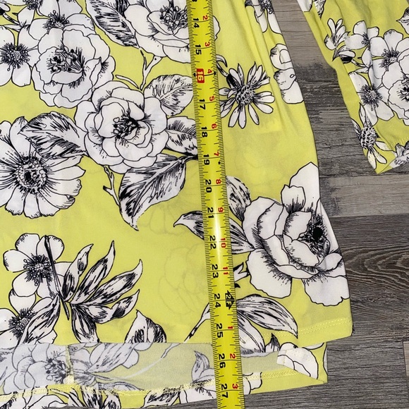 🔴Flash Sale NWT Anne Klein Foral Tunic Blouse - Picture 7 of 11